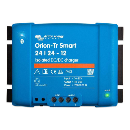 Konwerter / Ładowarka Orion-Tr Smart 12/24-15A (360W) nieizolowany Victron z Bluetooth
