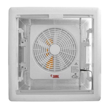 Fiamma Turbo Kit wentylator 12 V - okno dachowe od 40 x 40 do 50 x 70 cm