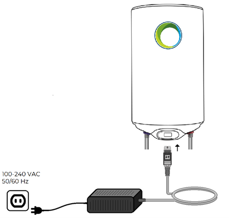 AC Power Supply 12v – 62W – for 10l photovoltaic water heater