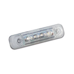 Przednie światło obrysowe LED Białe 65x16x16,5mm