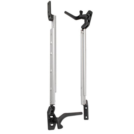 Wysięgniki okienne marki Polyplastic, zestaw: lewy i prawy, dł. 230 mm