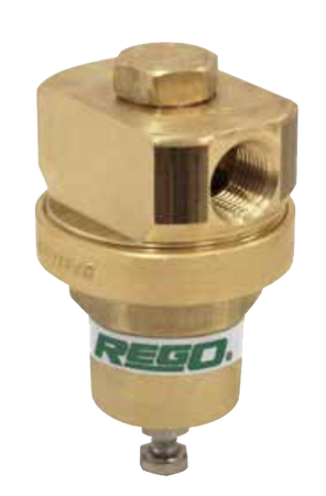 REGO RG022A Cryogenic Regulator 1/4” F.NPT Pre-Set to 22 PSIG (Range 0-30 PSI)