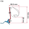 Fiamma adapter markizy Stellantis PSA Westfalia F35 F43 F45 F45s minivan