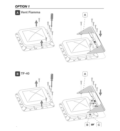 Fiamma Spoiler 40 03585-01 - rooflight wind deflector for 40 x 40 cm, 49 x 21 x 9 cm, white - motorhome and caravan