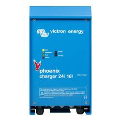 Phoenix Smart IP43 Charger 24/16 (1+1) 120/240V w. Bluetooth
