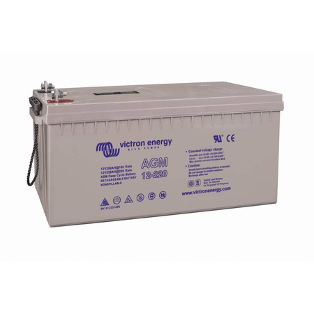 12V/240Ah AGM Deep Cycle Battery (M8) 650 / 250