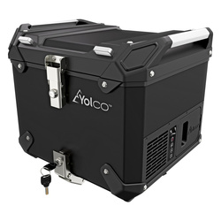 Yolco kompresorowa lodówka motocyklowa topcase MCX17 17 l, czarna