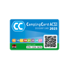 Karta rabatowa ACSI CampingCard 2025 z przewodnikami (ang)