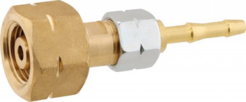 Końcówka na butlę Kombi x G 3/8 LH-KN