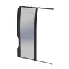 Horrex pleated fly screen door for Fiat Ducato, Peugeot Boxer, Citroën Jumper sliding door from 2007, H1 roof, from L2, black