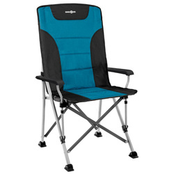 Krzesło kempingowe Raptor Highback marki Brunner, turkusowe