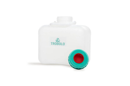 TROBOLO Spill Stop - spill protection for the liquids container of a separating toilet