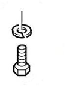 Odbojniki gumowe 3 sztuki. do systemów klimatyzacji
