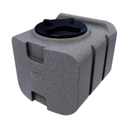 Prostokątny pojemnik 200 l UHPLAST marmurowy