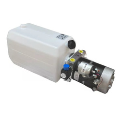 Agregat hydrauliczny 12V 2.7CC 8L z pilotem 3m (pilot z magnesem)