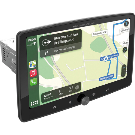 ESX moniceiver VMX1000DAB 10.1" 1-DIN z DAB+ i WiFi