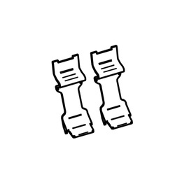 Articulated Arm Guidance Thule 4200, 2 Pieces