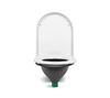 Composting toilet insert (grey) & plastic seat TROBOLO