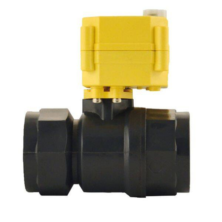 LILIE Zawór kulowy elektryczny 12 V ø40 mm 530 mm² - zdalny zrzut wody szarej w kamperze