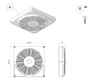 Fiamma Kit Turbo-Vent F 07501A01 - wentylator 12 V 36 W do okna dachowego Vent F Pro, termostat Polar Control, 35 m³/min