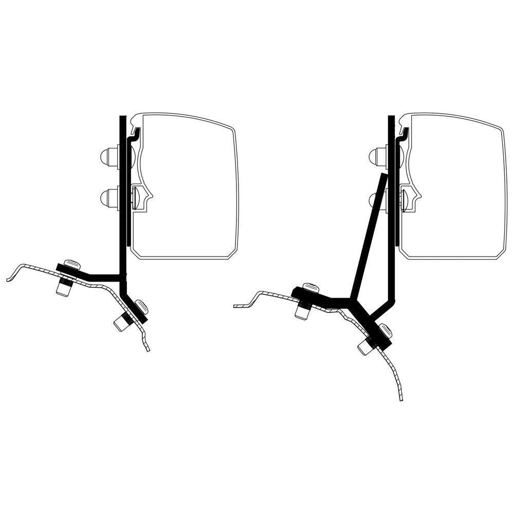 Adapter Ford Transit / Tourneo Custom Minivan do Thule 3200