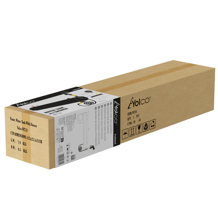 Zbiornik na wodę z prysznicem Yolco 18L WT18