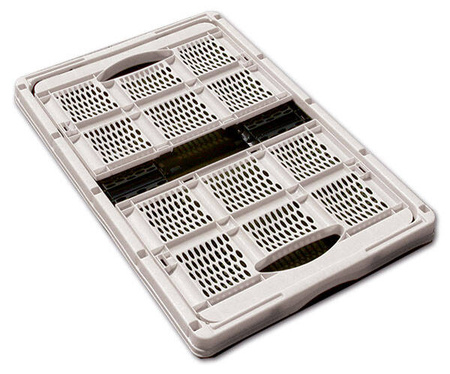 Folding plastic basket 32 l