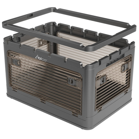 Yolco składane pudełko na kółkach FB40 40 l, Carbon