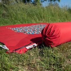 BENT Rolka poduszki Zip XL Lounger 30cm Ciemnoszara