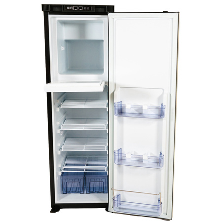 Yolco lodówka kompresorowa do zabudowy RL130M 132 l, dwustrefowa, czarna
