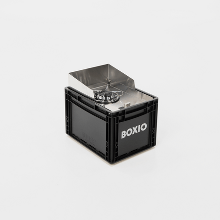 BOXIO COOK PLUS - Mobilna kuchenka gazowa z zestawem garnków