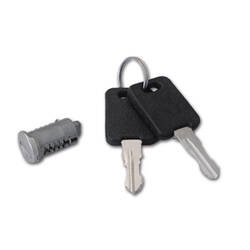 Lock cylinder with 2 keys, series 20 - kit for motorhome and caravan locker and door locks, key numbers 2001-2040