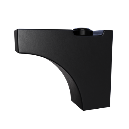 Pojemnik na płyny na nadkole 50 l UHPLAST czarny