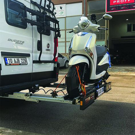 Retractable Motorcycle Carrier Mototrans MoverBack MB200