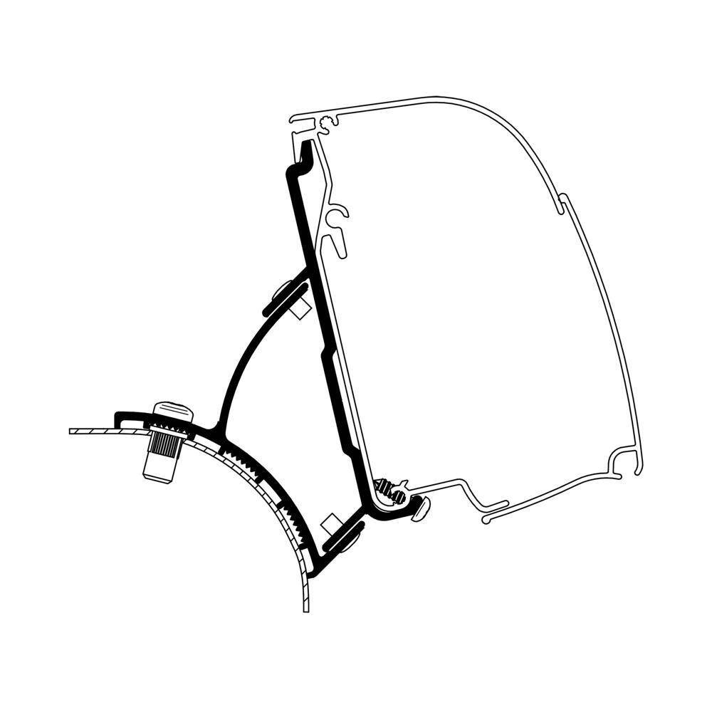 Adapter VW T5 / T6 do Thule 4200
