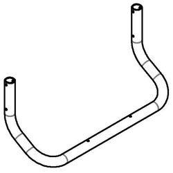 BR-SYSTEMS Konstrukcja Wsporcza Wyciąg Rowerowy 35 mm