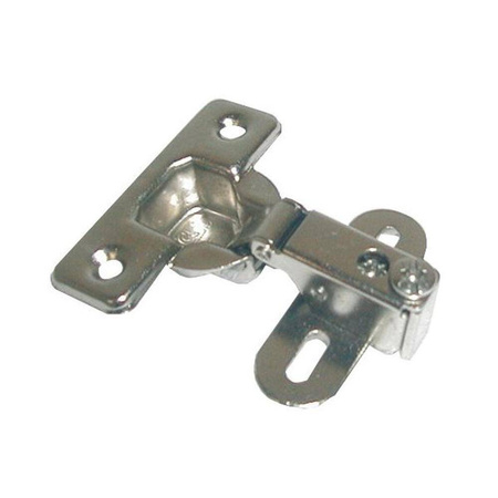 Aluminiowy zawias do cienkich drzwi kamperowych 14 mm Häfele