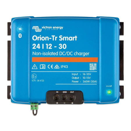 Konwerter / Ładowarka Orion-Tr Smart 24/12-30A (360W) nieizolowany  Victron z Bluetooth