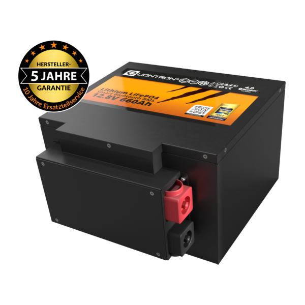Akumulator LIONTRON LiFePO4 12.8V 660Ah PRISMATIC z Bluetooth Arctic podsiedzeniowy