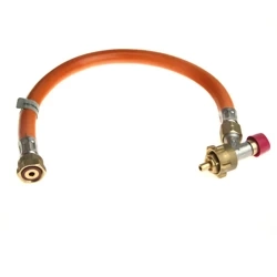 Cavagna HP gas hose with SBS W21,8 x 1/14″, M20 x 150