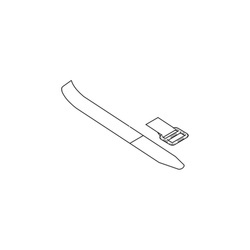 Velcro Assy Fixation Strap Thule Windscreen