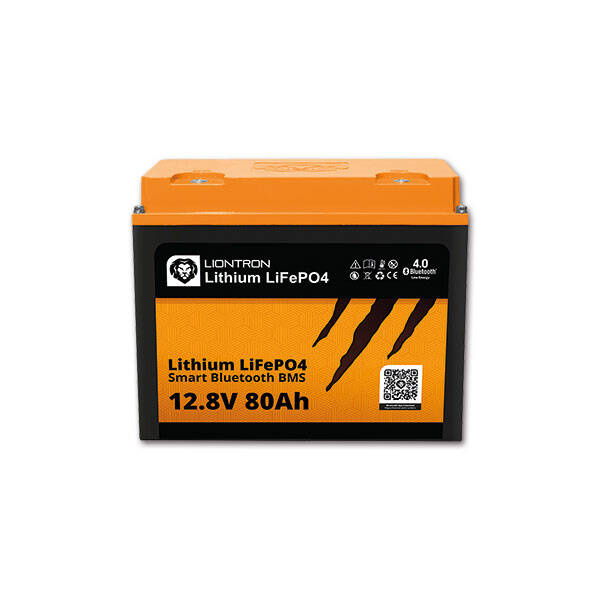 Akumulator Liontron z systemem BMS - 12,8 V / 80 A