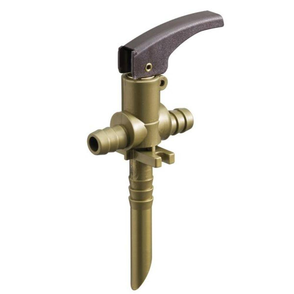 REICH plastic drain valve 10-12 mm with 2 inlets
