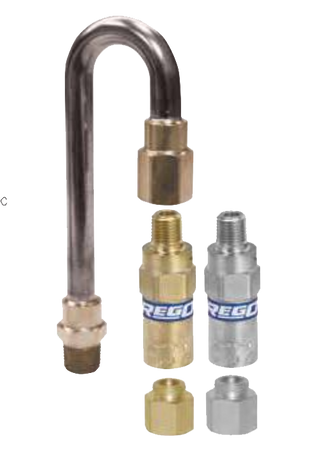 RegO PRV9432T 10 bar Relief Valve for Gas and Cryogenic Systems 1/4" 22 PSI