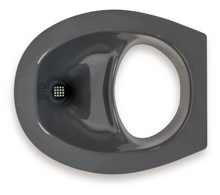 Composting toilet insert, grey TROBOLO