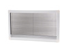 Roleta wewnętrzna z moskitierą Carbest RW Motion 700x400 mm, biała rama