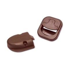 Complete brown door lock