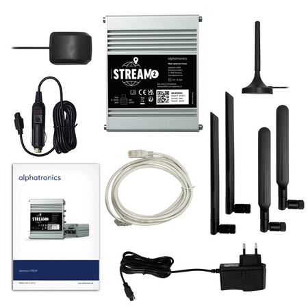 Alphatronics STREAM 2 mobilny router LTE/WiFi dla kamperów i przyczep kempingowych