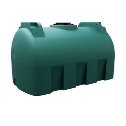 Pojemnik na płyny z niskim środkiem ciężkości 2000 l UHPLAST zielony