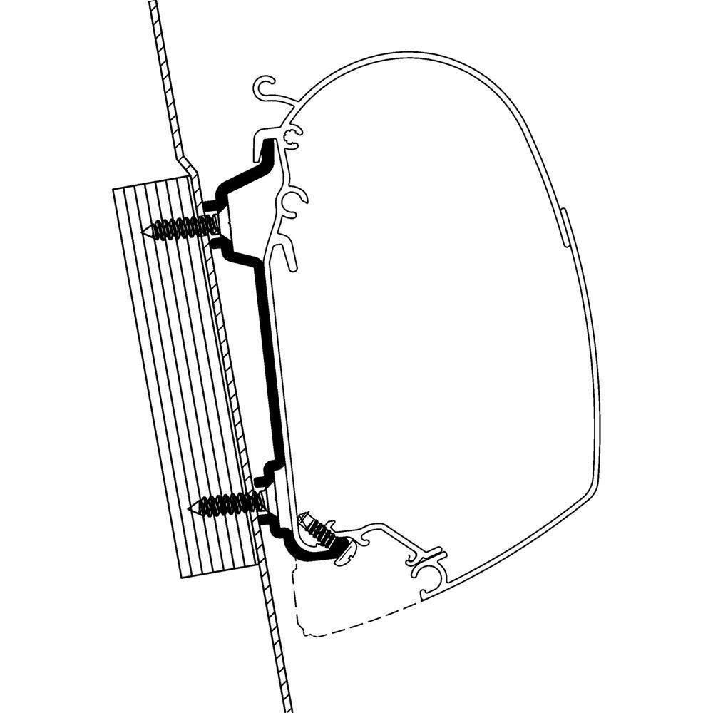 Adapter dla Ford Transit do 2014/04 High Roof do TO Series 5